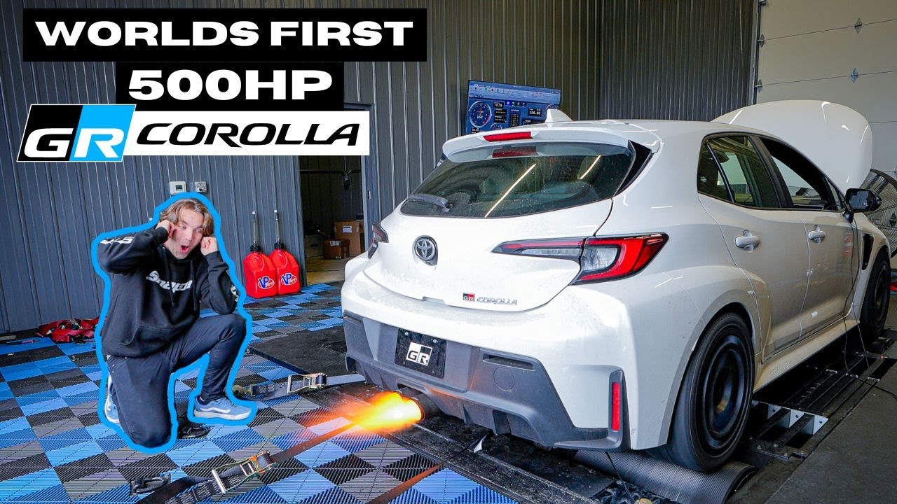 Самая быстрая GR Corolla в мире стала еще быстрее!! (((500 л.с.)))