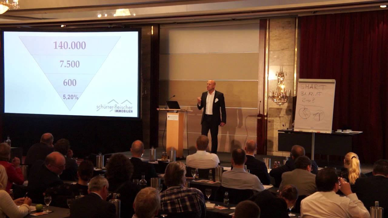 Immobilienprofi-Meeting K&ouml;ln 2015 - Erfolgreiche Objektaquise - Peter Sch&uuml;rrer (Filmausschnitt)