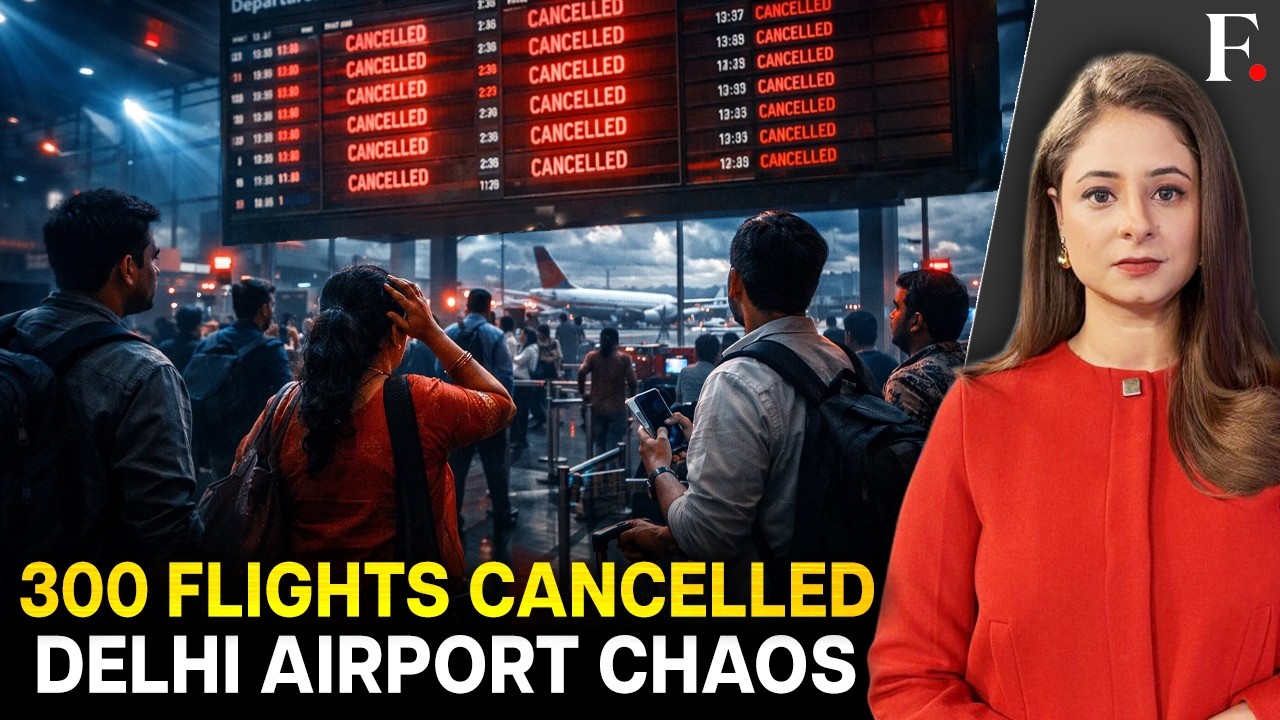 Israel-Iran Conflict: India's Delhi & Mumbai Cancel Flights, Passengers Stranded | Firstpost Live