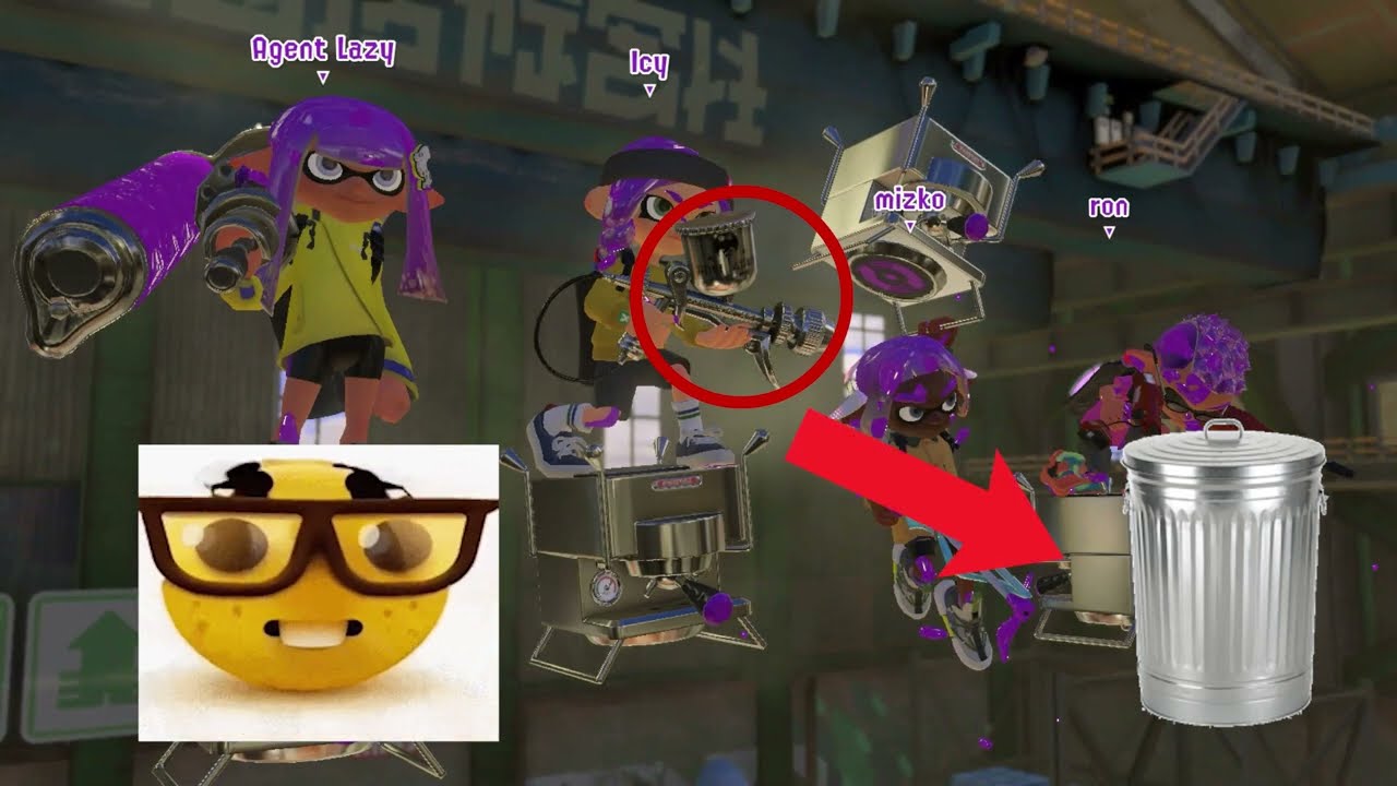 Splatoon 3 but I'm terrible.