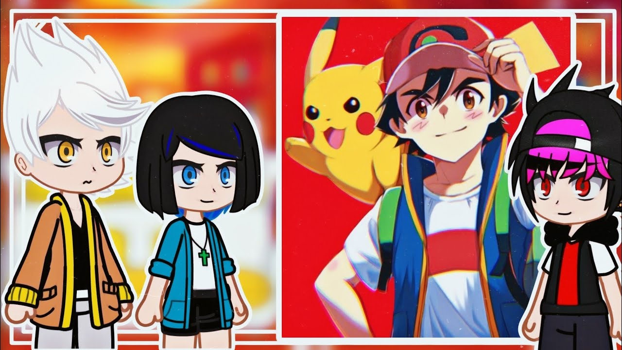 Pokemon horizons react to Ash ketchum ||All parts ||