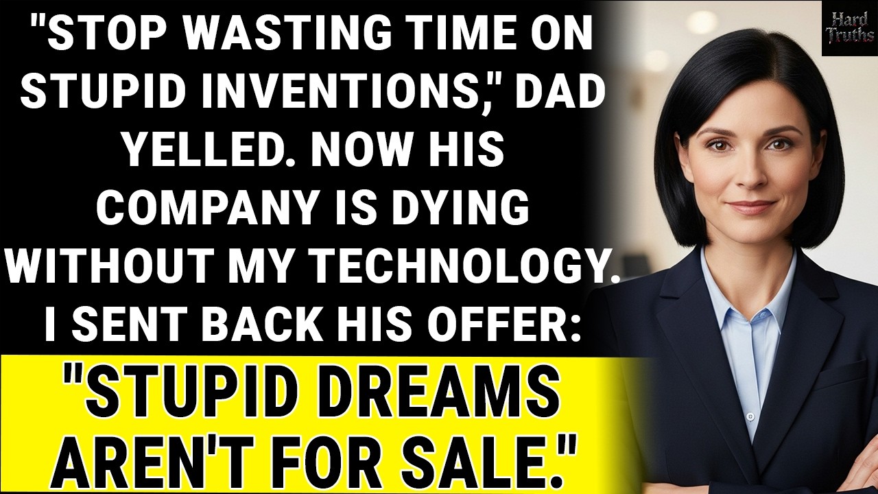 They Said My Dream Was Stupid—Until Their Company Needed My Patent