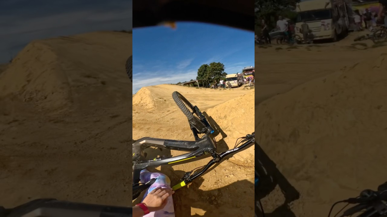 BIG CRASH ON MY MTB!