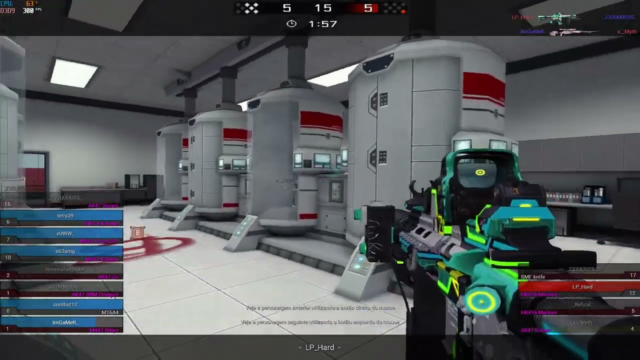BlackShot, LAB GAME PLAY
