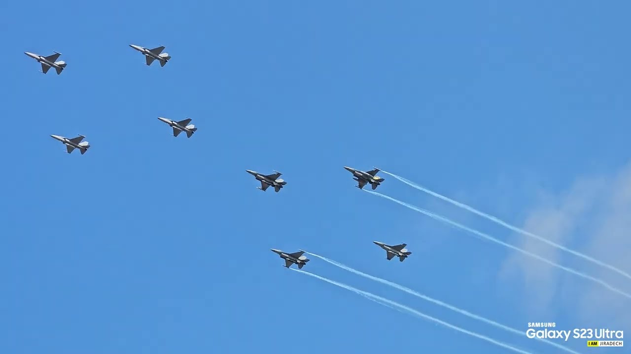 งาน Air show ครบรอบ 88 ปี กองทัพอากาศ | 88th Royal Thai Airforce Anniversary Air show 2025
