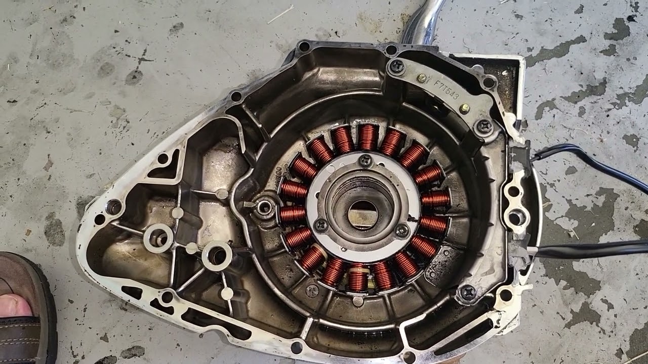 Yamaha 1300 midnight venture stator repair