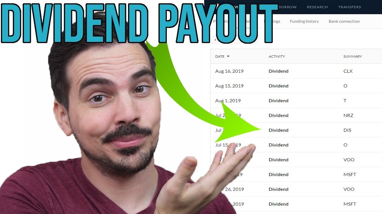 How Much M1 Finance Paid me in Dividends for August
