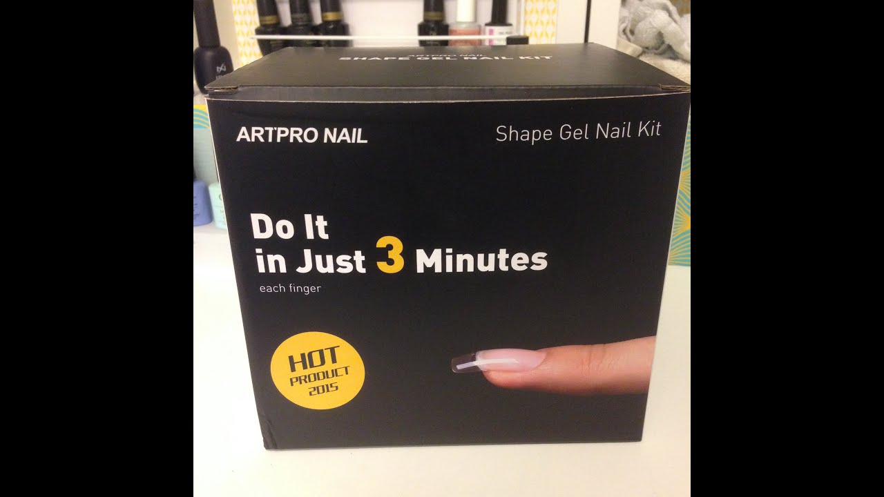 Artpro express gel extension system unboxing and basic information