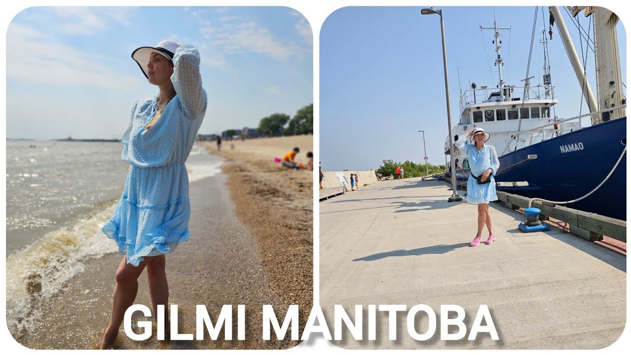 Городок GIMLI Гимли Манитоба🏖История про самолет ✈️