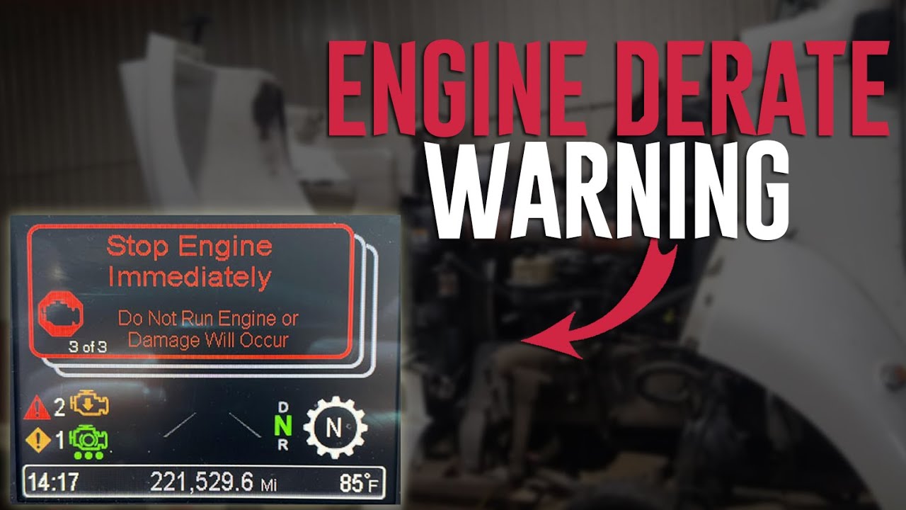 What Does Engine Derate Mean in Diesel Cars?