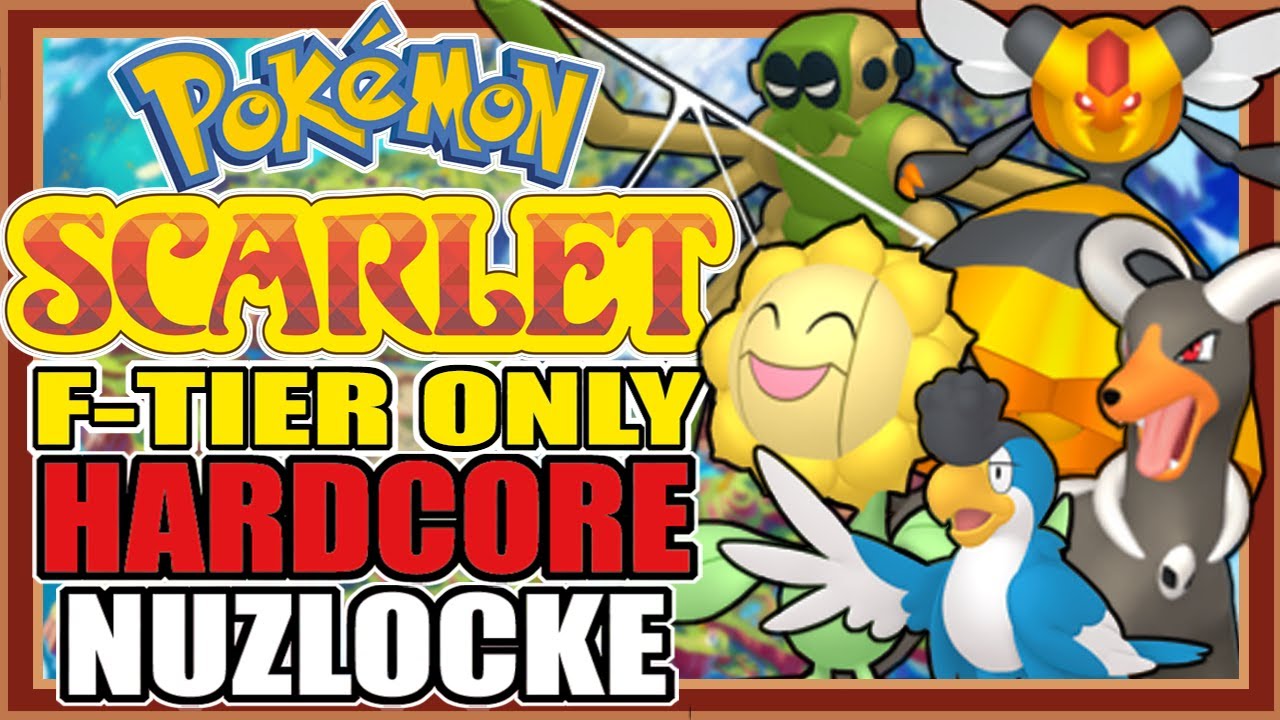 Can I Beat a Hardcore Scarlet Nuzlocke Using Only the WORST Pokemon?