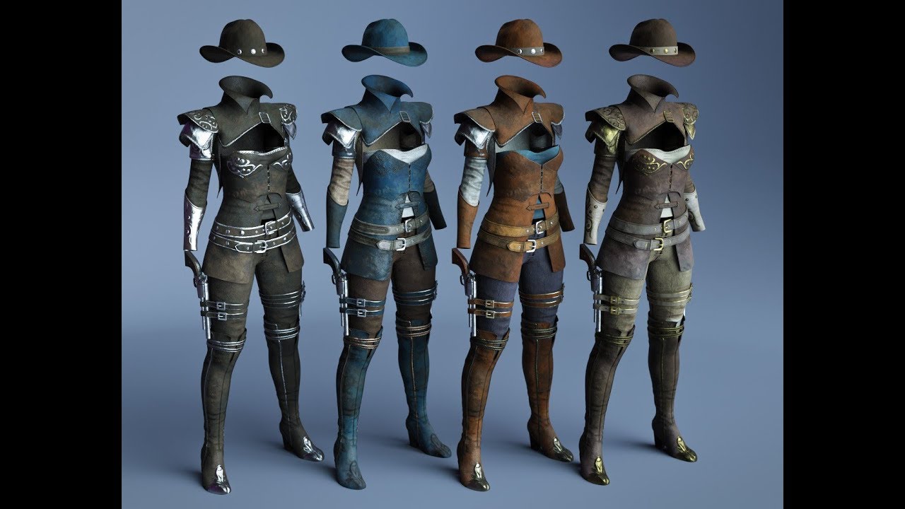 CHARACTER CREATOR 3 (Daz Studio'dan karakter, kıyafet ve saç aktarımı)