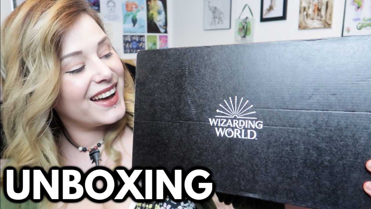 Unboxing   Harry Potter Wizarding Crate