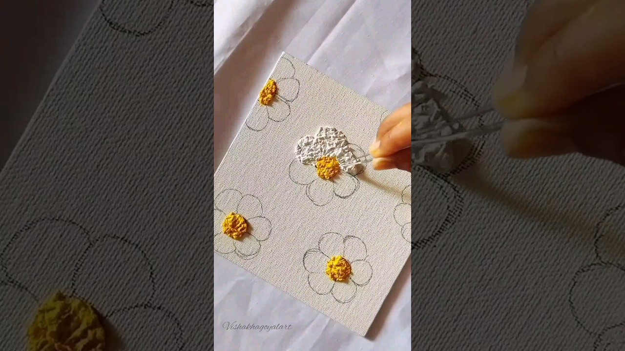 Painting with tissue paper 😱❤️ #shorts #youtubepartner #creativeart #satisfying #abstractart