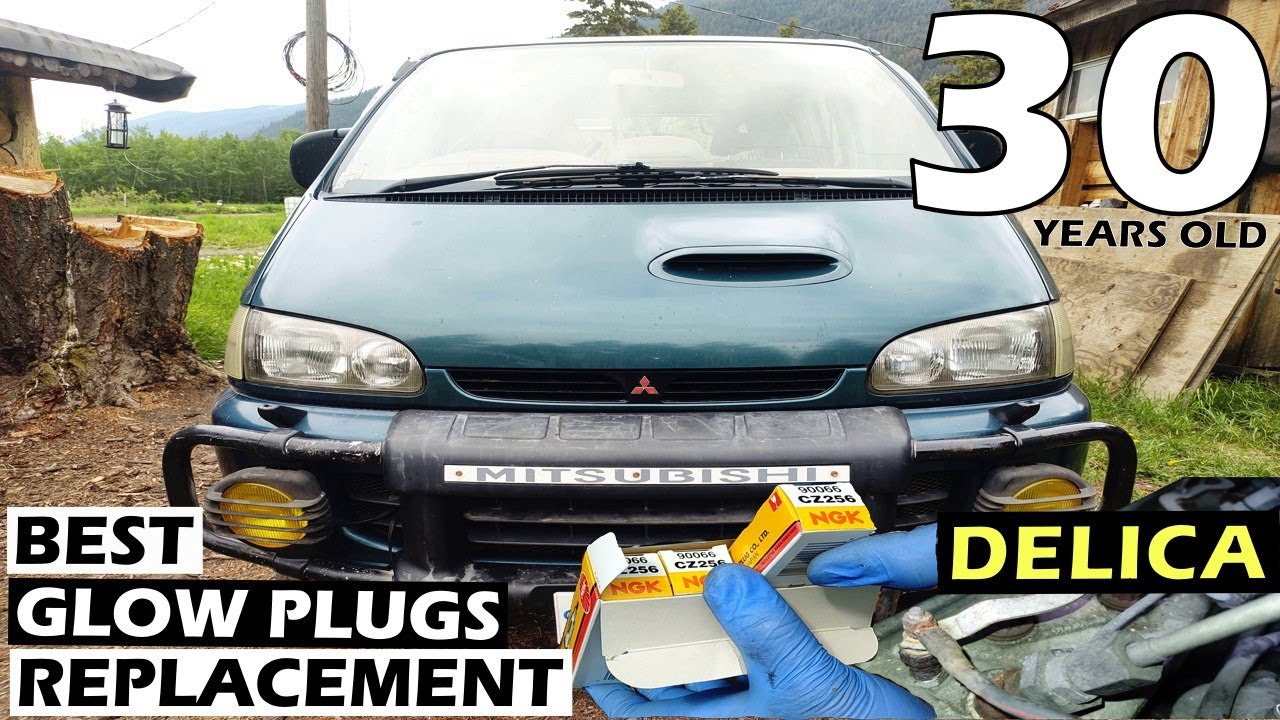 How to Replace 30-Year-Old Glow Plugs on Mitsubishi Delica: Step-by-Step Without Breaking Anything!