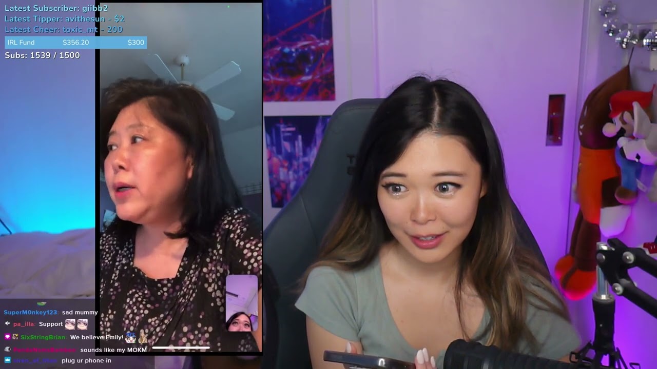 ExtraEmily fired from her bank job for streaming during work and gets grilled by her mom for it.