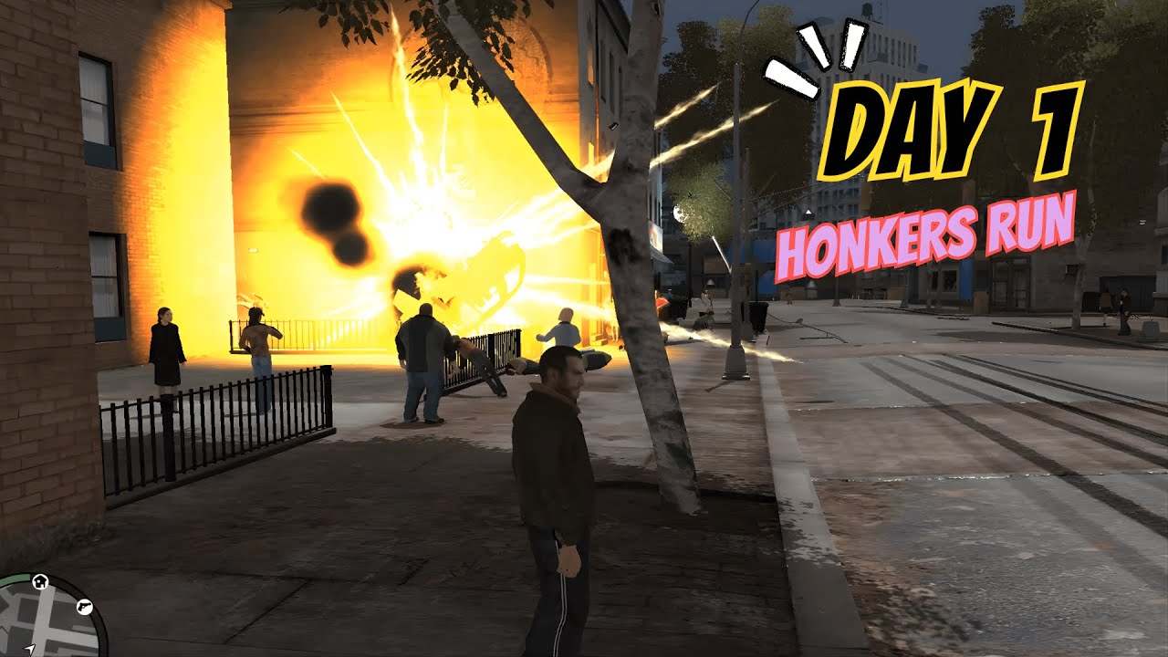 GTA IV – Warp Speed Chaos to Honkers 👠🔥 | Day 1