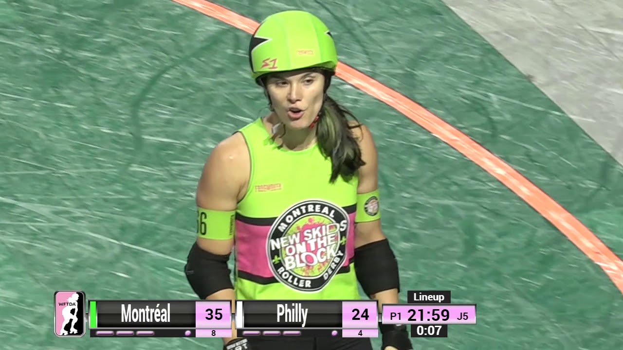 Philly vs Montreal - 2019 International WFTDA Playoffs: Seattle Game 12