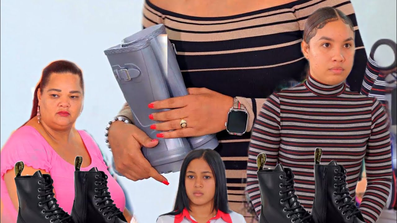 Eran tres amigas pero solo habían dos botas iguales y una tuvo envidia por eso