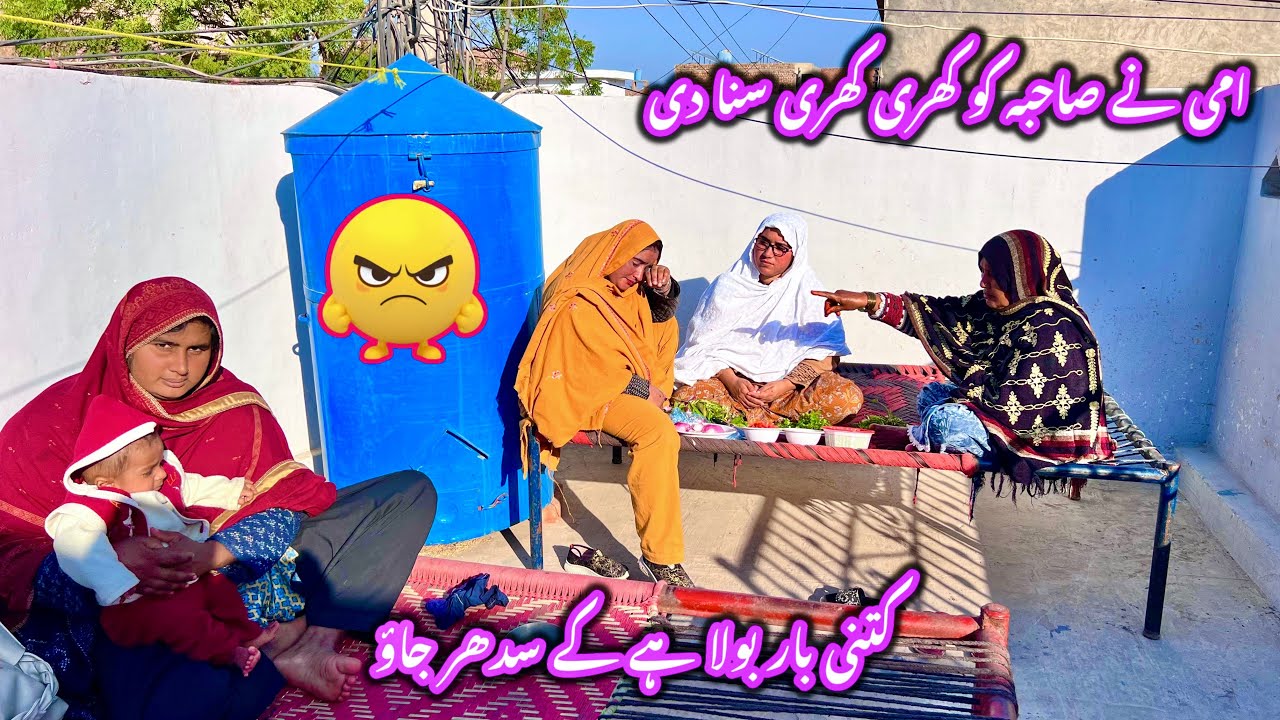 tum ko kitni baar bola hai k har hafte aya  karo phir kiyon itne din baad aye ami bahut ghusa ho gai