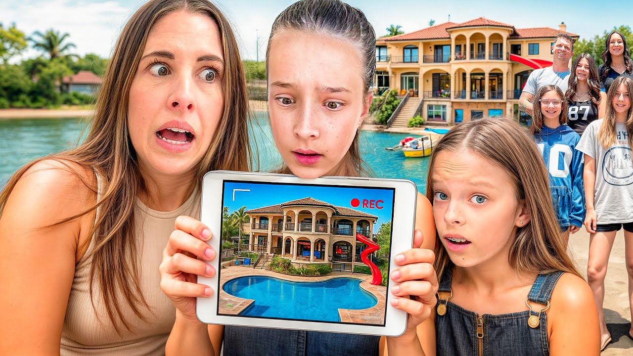 HIDDEN SPY CAMERA 🎥 ALMOST RUINS OUR SURPRISE **MANSION**