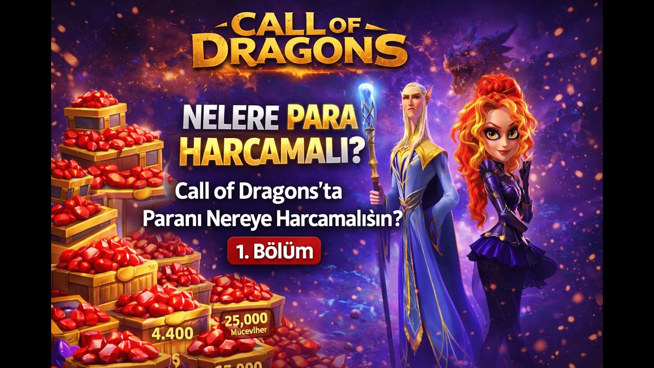 Call of Dragons’ta Paranı Nereye Harcamalısın? 💎 (1. Bölüm)