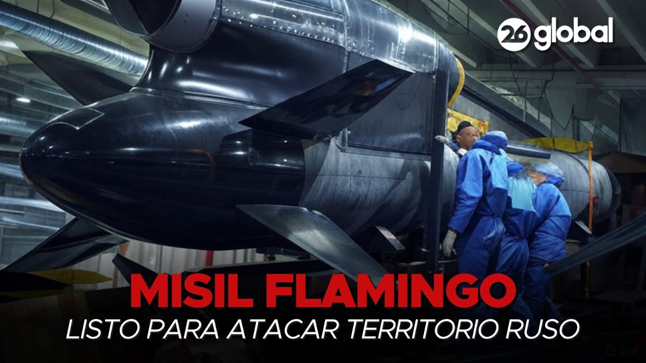 🚨 UCRANIA revela el misil FLAMINGO para atacar en territorio ruso | 