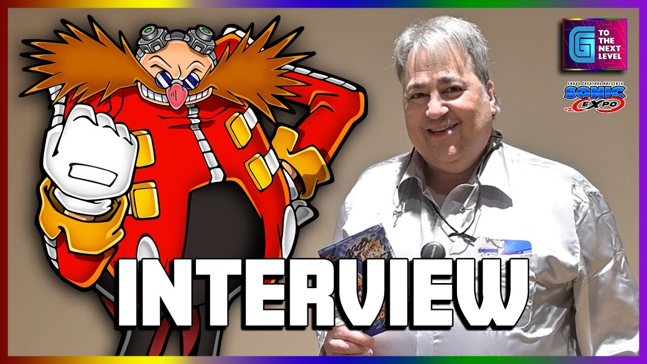 Meet Mike Pollock: The Hilarious Voice of Dr. Eggman from Sonic the Hedgehog! Sonic Expo Interview