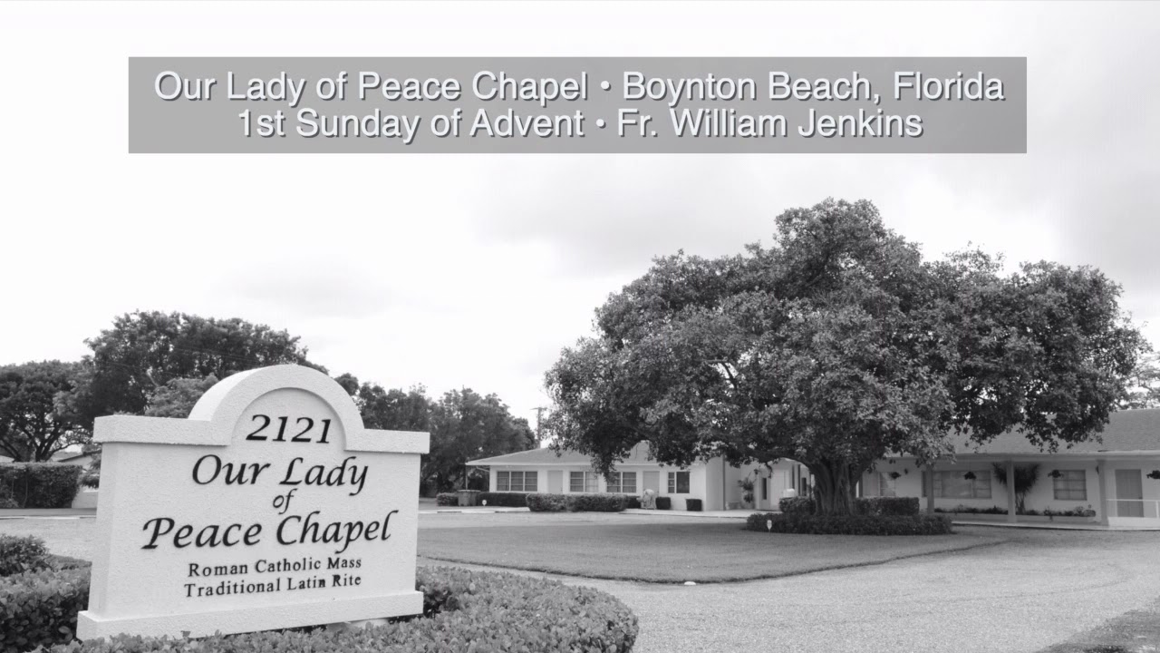Sunday Sermon - 1st Sunday of Advent - 2020