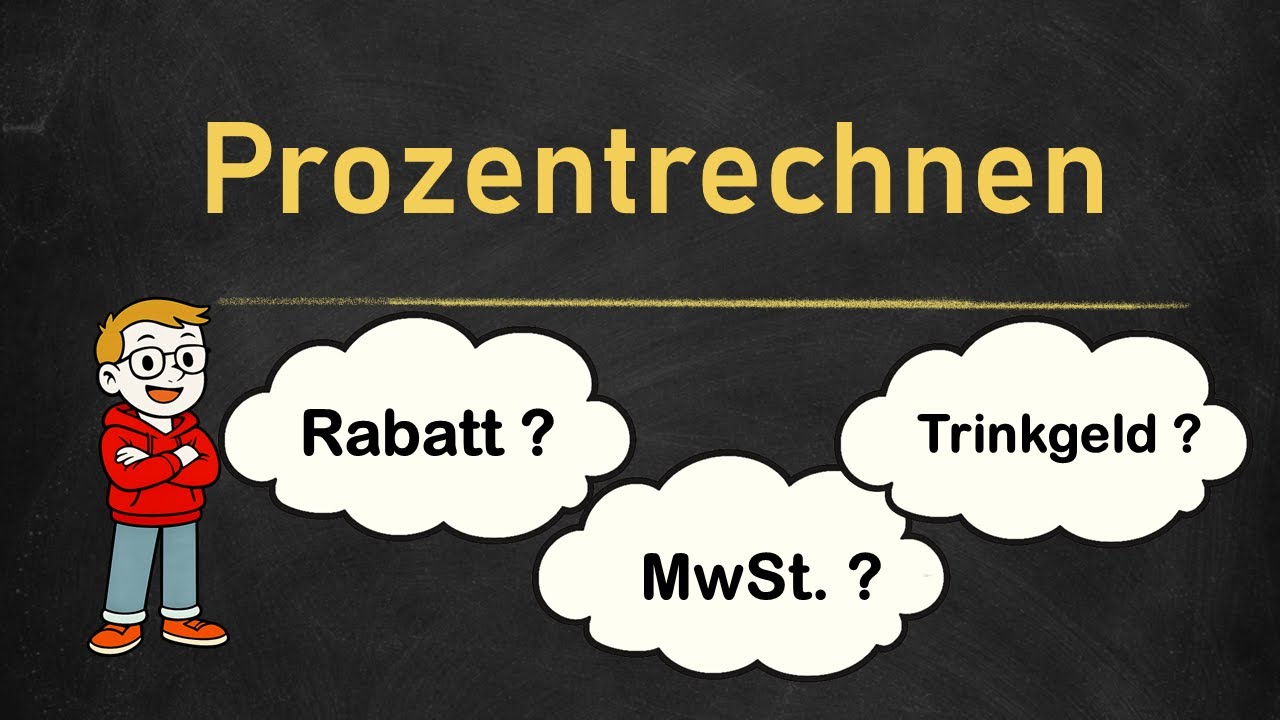 Grundlagen der Mathematik: Prozentrechnen im Alltag