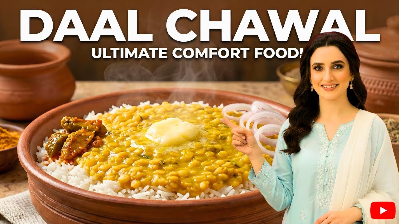 Real Dhaba Style Daal Chawal Recipe at Home!
