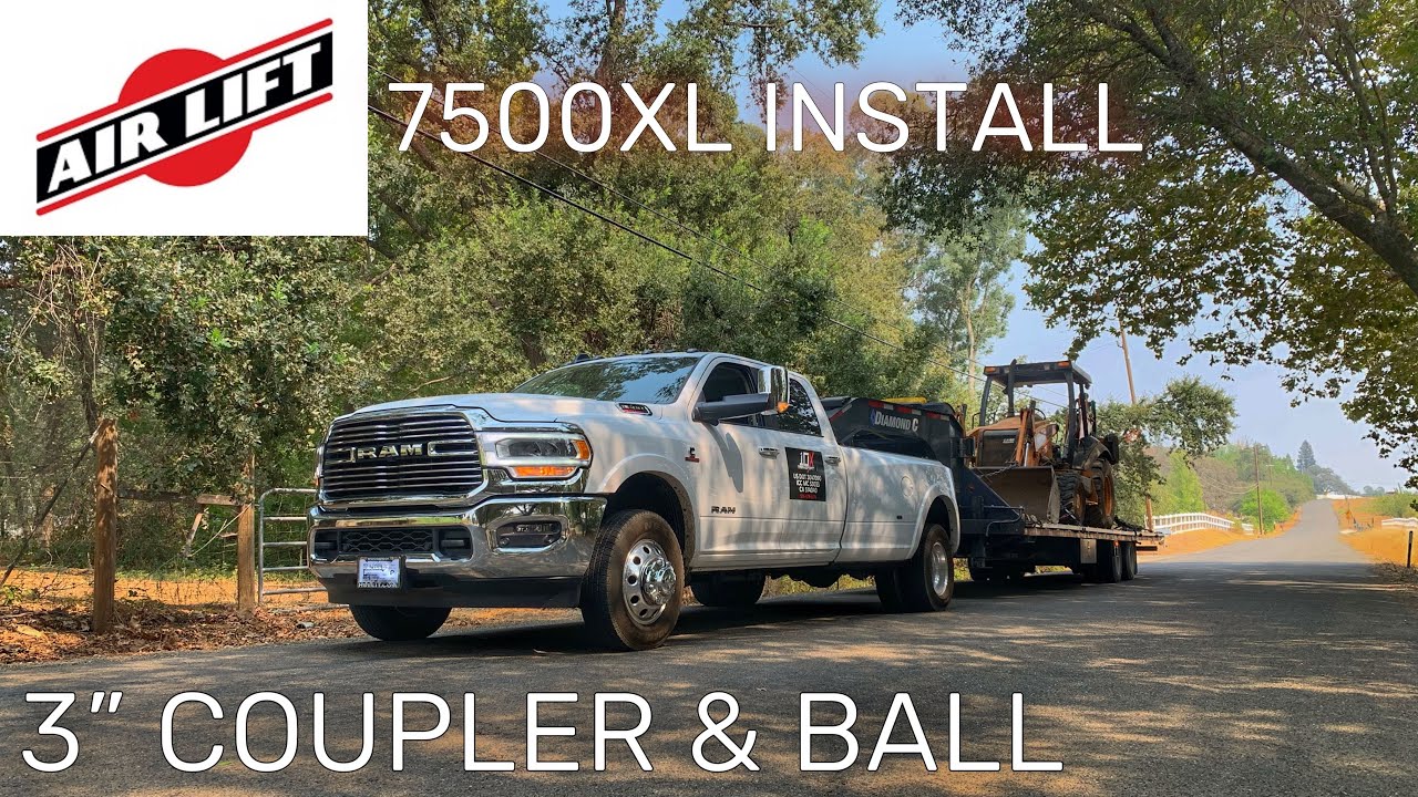 AIR LIFT 7500XL BAGS On 2020 RAM 3500 - 3