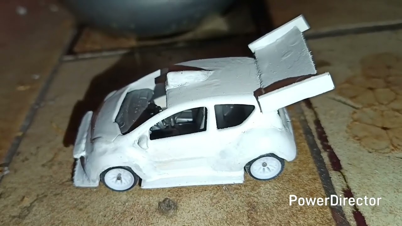 Majorette Peugeot 107 Peak spike ! Custom !!