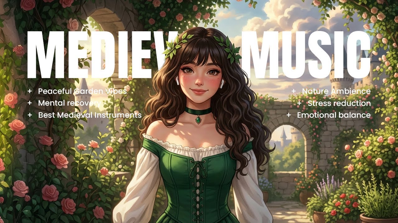 Secret Garden – Magical Medieval Instrumental for Study & Calm