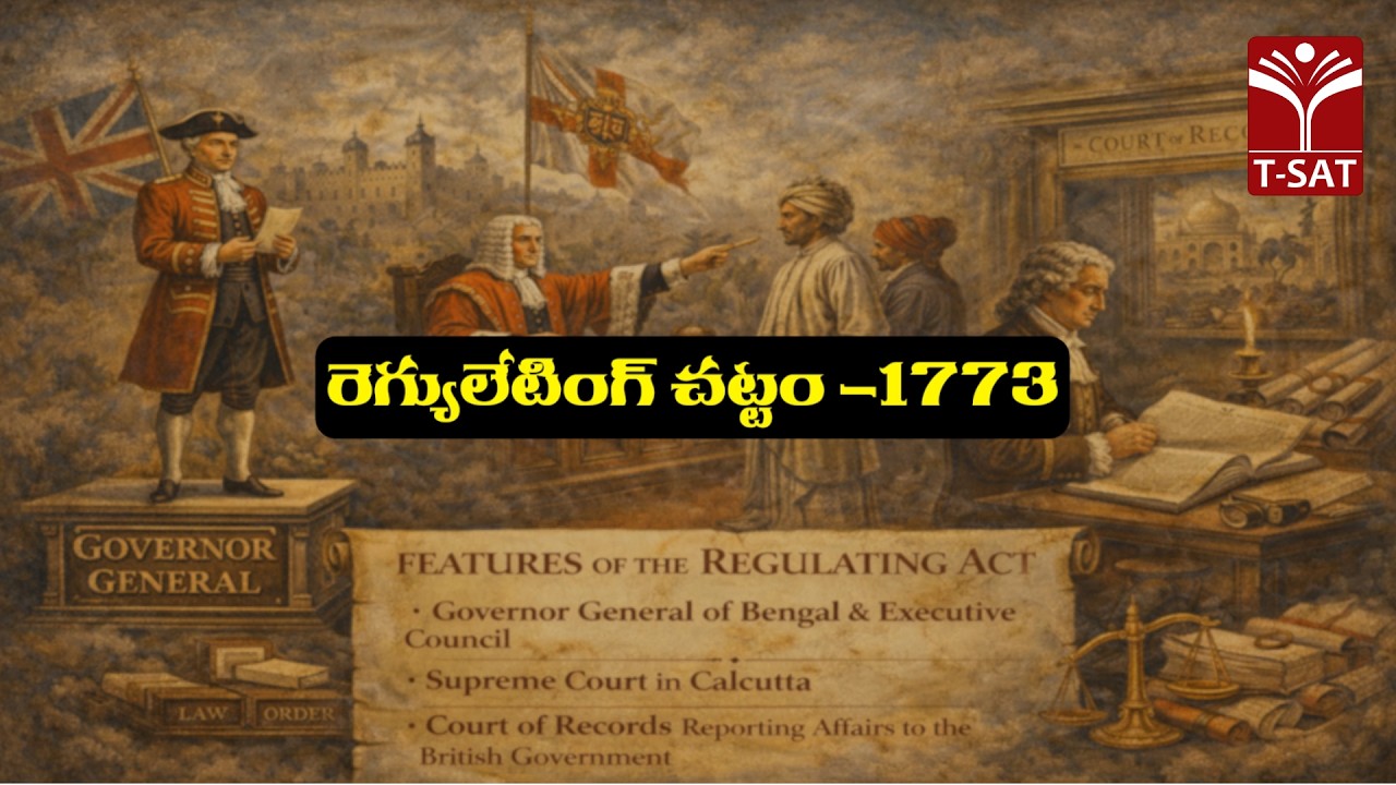 REGULATING ACT 1773 | T-SAT