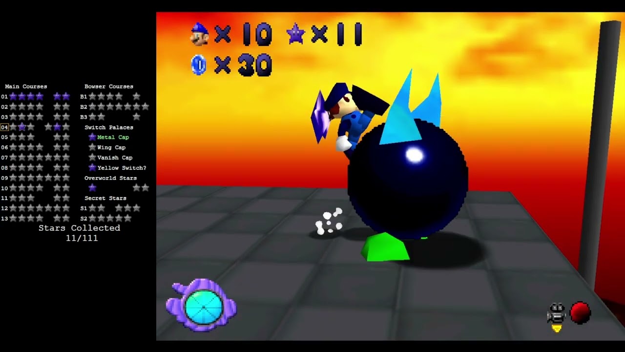 Mario on Indigo Island Playthrough