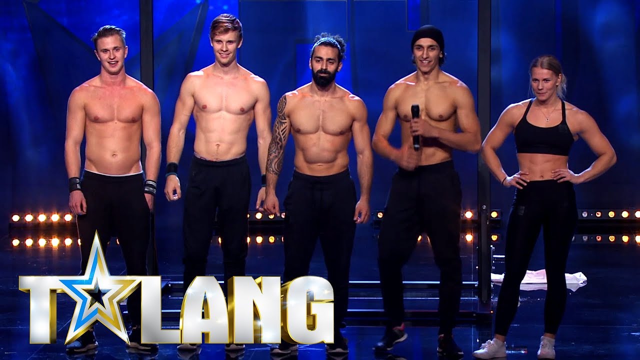 Beastbarzz sp&auml;nner musklerna i Talang 2018  - Talang (TV4)