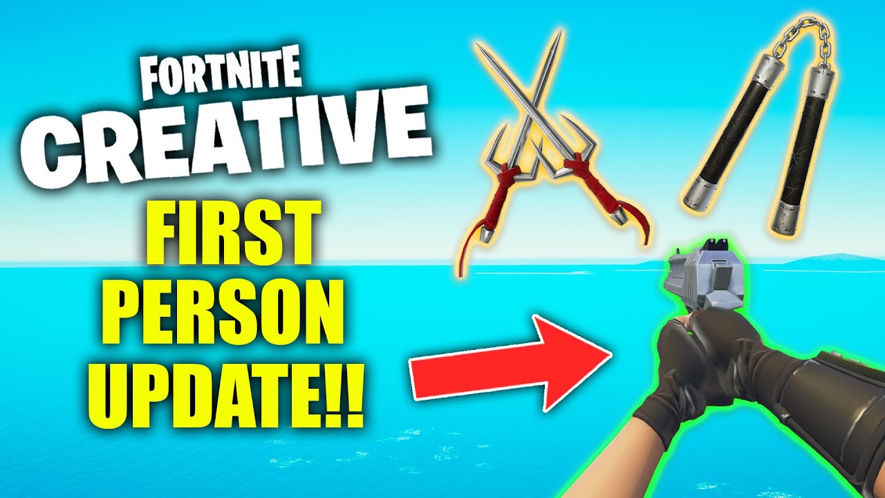 Вид от первого лица в Fortnite уже ЗДЕСЬ + TMNT Mythics в ОБНОВЛЕНИИ!