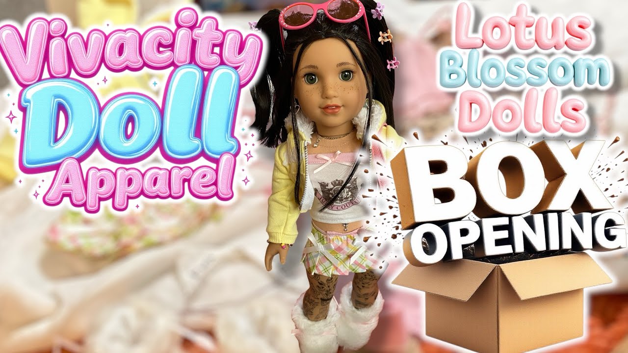 Vivacity Doll Apparel Unboxing and Haul for American Girl