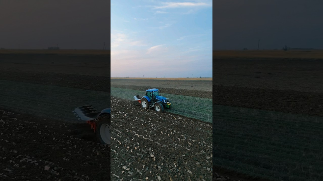 New Holland T7060 жер айдау