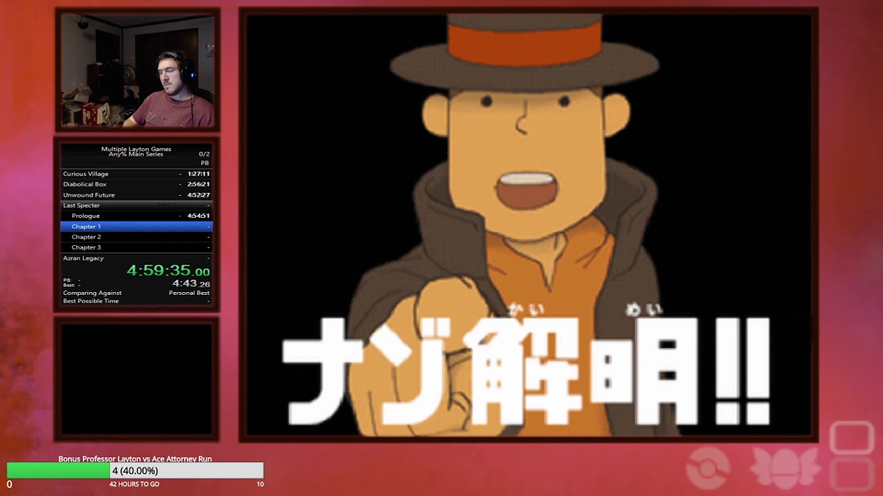Professor Layton Prequel Trilogy Any% 7:27:50 | !incentive