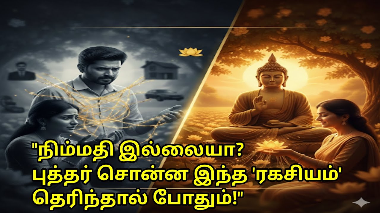 நிம்மதி இல்லையா புத்தர் சொன்ன இந்த ரகசியம் தெரிந்தால் போதும்💯💯💯