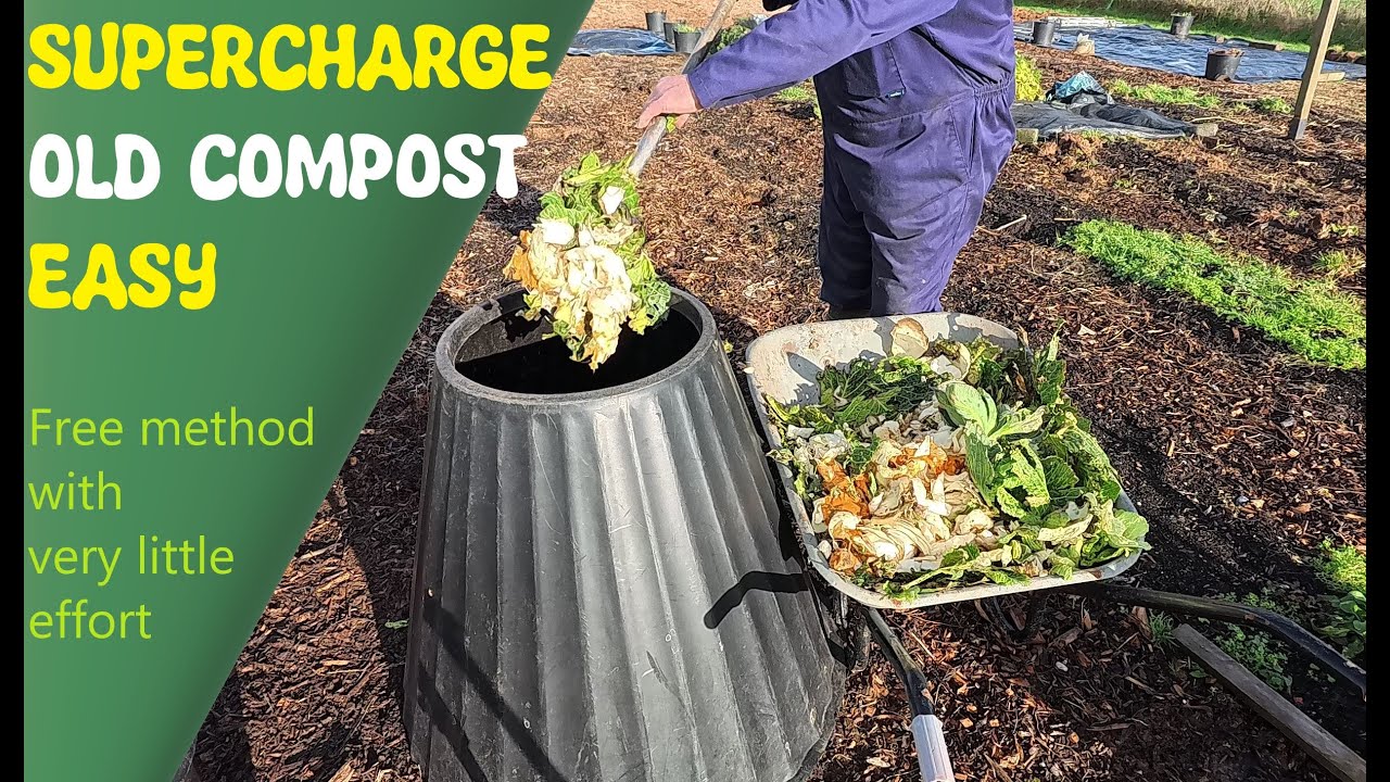 Supercharge old compost for free