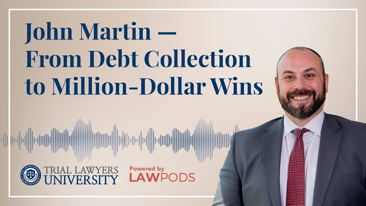 John Martin &mdash; From Debt Collection to Million-Dollar Wins