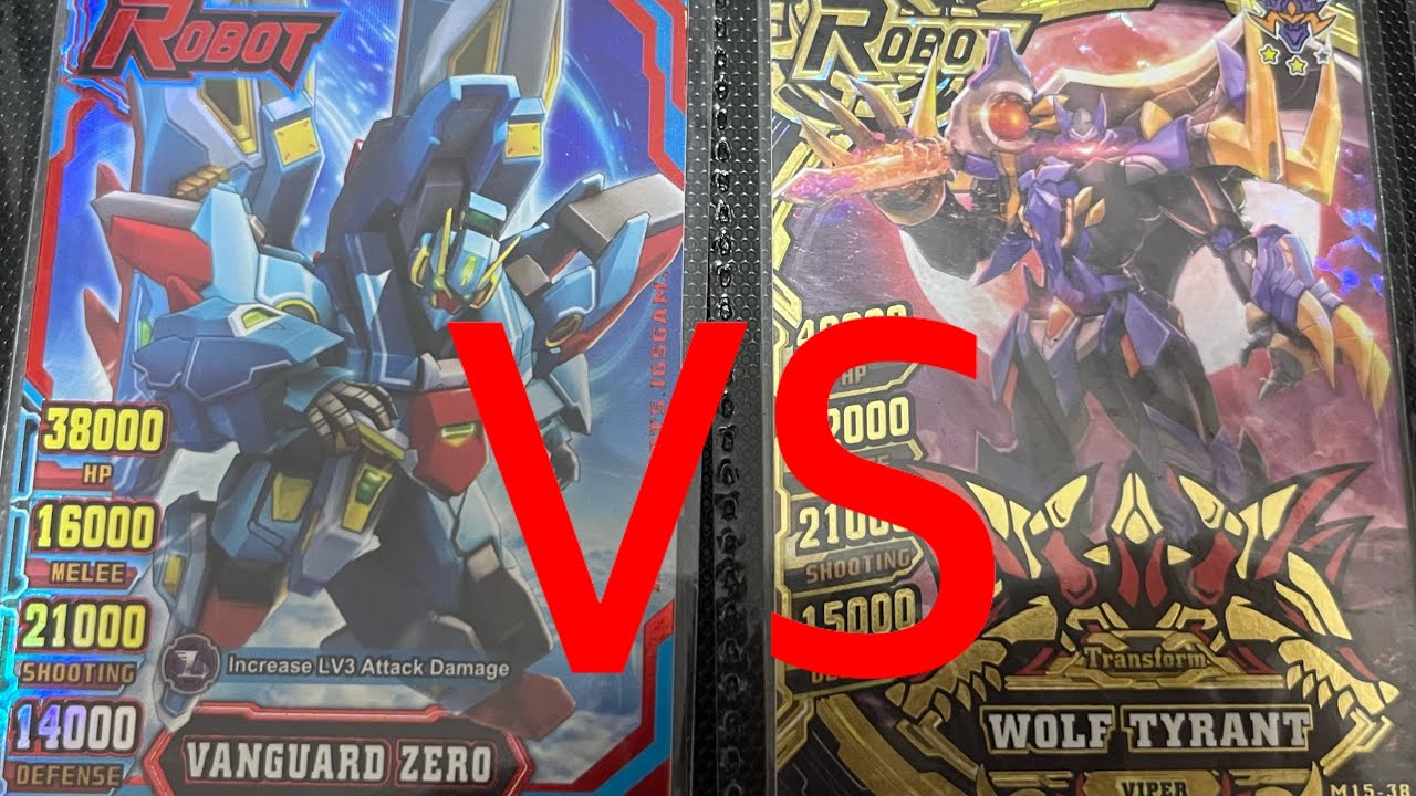 Hero of robots Galaxy Epoch Ver 3 Wolf tyrant Vs. Vanguard Zero
