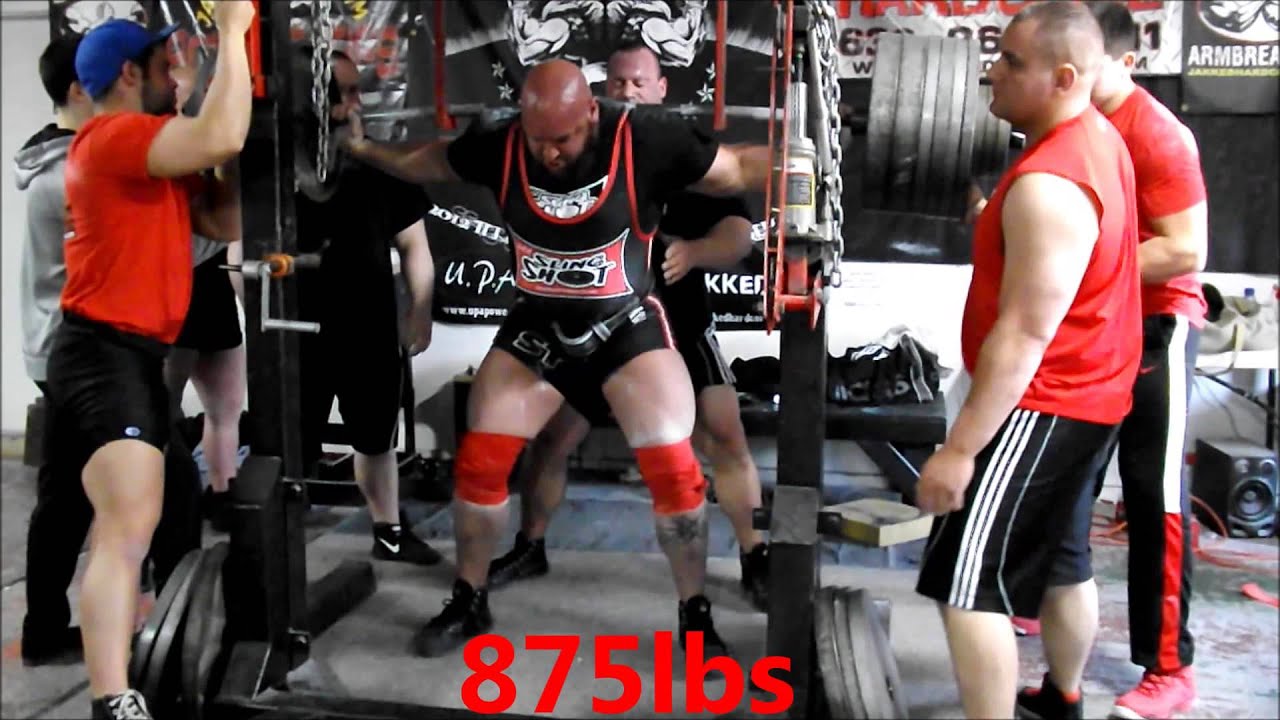 Eric Lilliebridge 960lbs x 2 Raw Squat w/ wraps (All time PR)