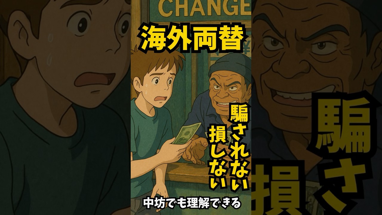海外両替 海外キャッシングが一番お得！ 中坊レベル語学力でも一人で海外