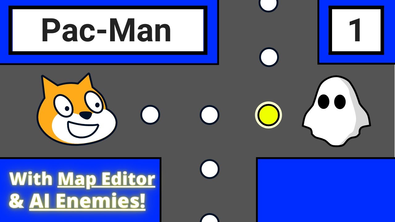 Учебное пособие по Scratch 3.0: как создать игру Pac-Man (часть 1)