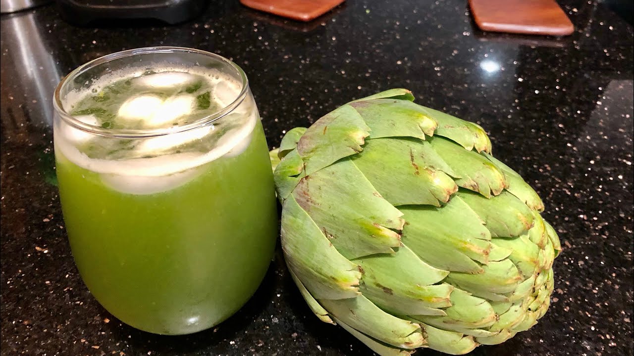 Agua fresca de Alcachofa