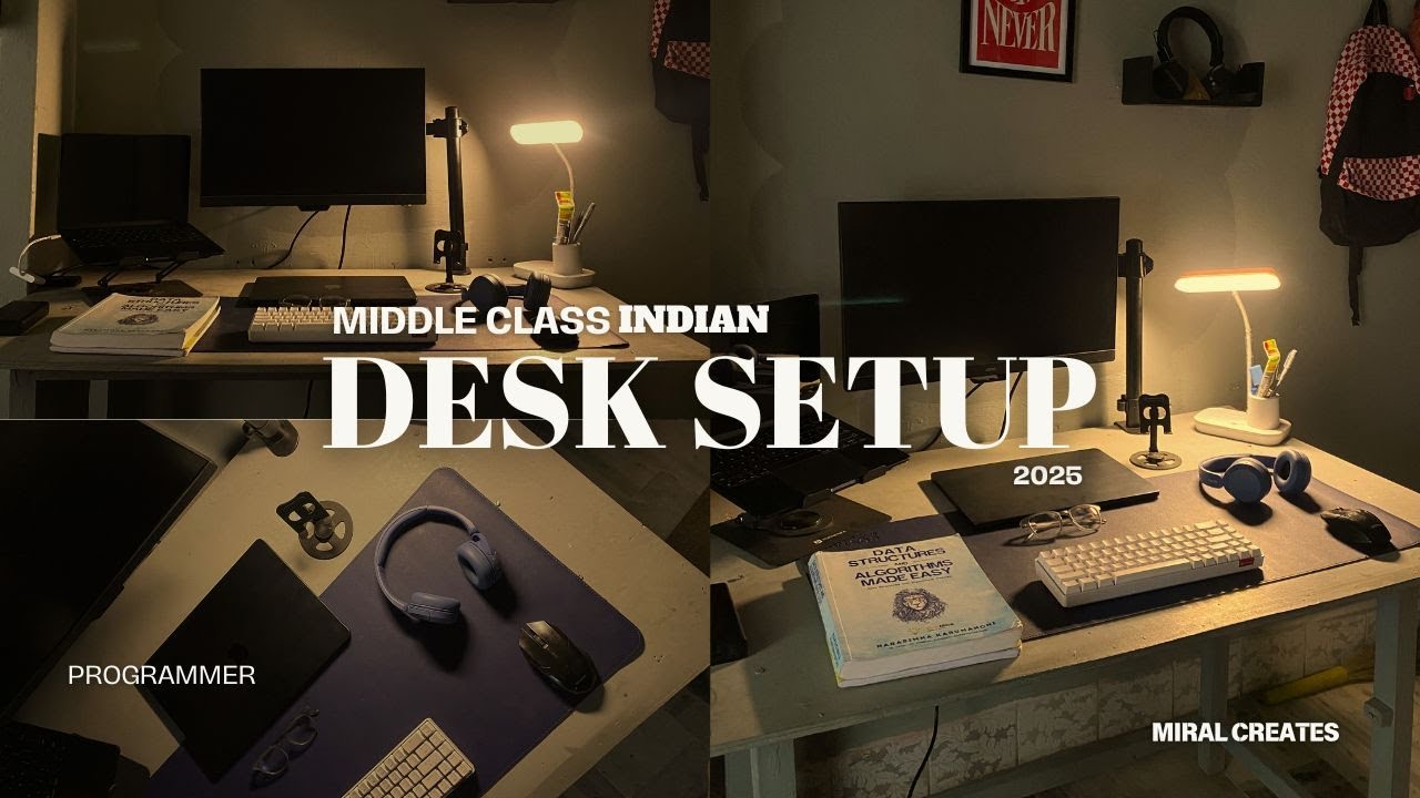 Affordable Desk Setup for Programmers in 2025 | Budget-Friendly Indian Edition!